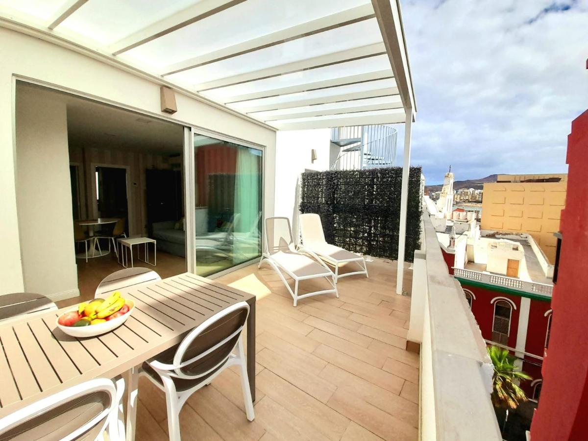 Malibu Canteras Atico 22 Con Terraza - Penthouse With Terrace (Adults Only) Лас Палмас де Гран Канария Екстериор снимка